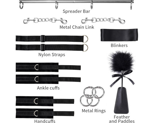 БДСМ-набір LOCKINK YEAHWOW Door Swing & Leg Spreader Bondage set