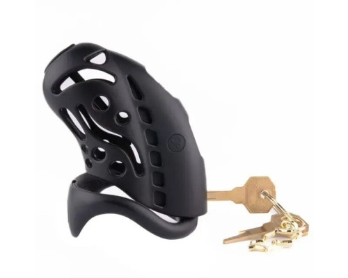 Клітка для члена з електростимуляцією LOCKINK SEVANDA Nautilus Estim Chastity Cage