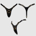Трусики для страпона Strap-On-Me Leatherette Harness Fabulous - One Size - Black Glossy