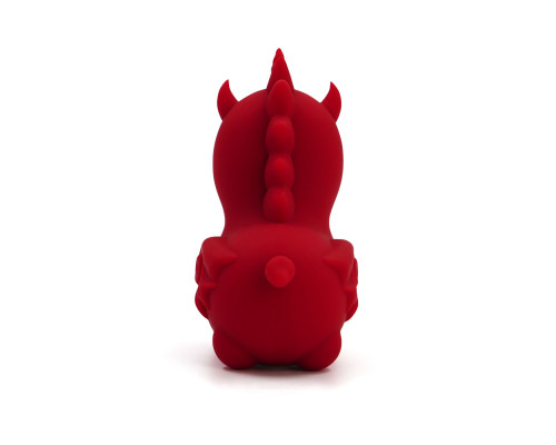 Вібратор-єдиноріжка Unihorn – Blaze Diablo, пестливий роздвоєний язичок