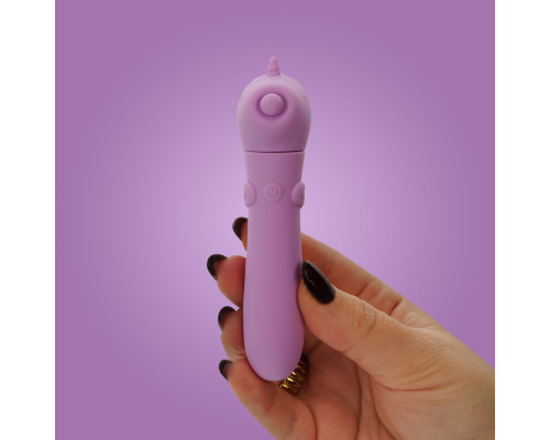 Вібратор-єдиноріжка Unihorn USB Bullet – Karma Lilac, віброкуля, USB-зарядка, 10 режимів