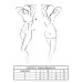 Боді Passion EVALIE BODY white L