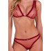 Комплект Passion BELISSANA SET burgundy XL