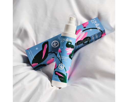 Антибактеріальний спрей для іграшок Goliate Nettoyant Sextoy 100 мл, безпечний для тіла