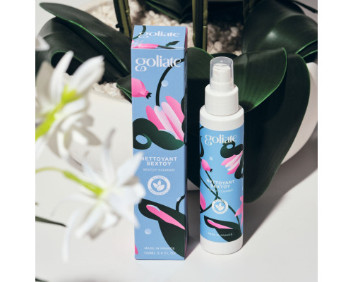 Антибактеріальний спрей для іграшок Goliate Nettoyant Sextoy 100 мл, безпечний для тіла