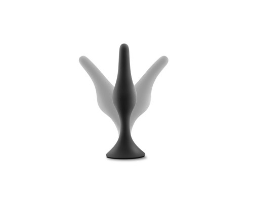 Набір анальних пробок Blush Luxe Beginner Plug Kit Black