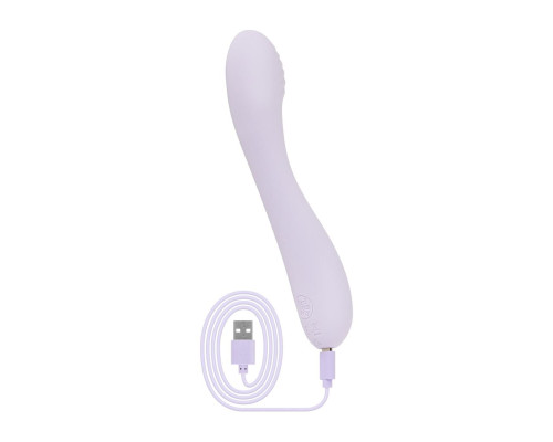 Вібратор точки G Good Vibes Only – SOFI G-Spot Vibrator Soft Silicone – Purple, гнучкий, 10 режимів