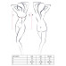Боді з високим вирізом стегна Passion Exclusive AKITA BODY L/XL, red