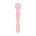 Двосторонній масажер-вібратор Good Vibes Only – SIMI Double-Sided Wand Vibrator Soft Silicone – Pink