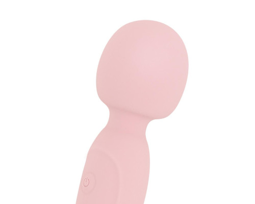 Двосторонній масажер-вібратор Good Vibes Only – SIMI Double-Sided Wand Vibrator Soft Silicone – Pink