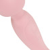 Двосторонній масажер-вібратор Good Vibes Only – SIMI Double-Sided Wand Vibrator Soft Silicone – Pink