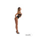 Боді Obsessive Hersis crotchless teddy L/XL