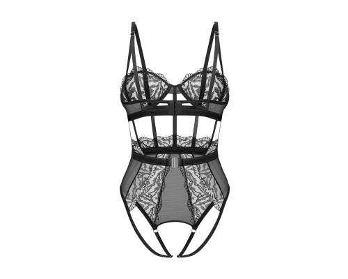 Боді Obsessive Hersis crotchless teddy L/XL