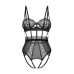 Боді Obsessive Hersis crotchless teddy L/XL