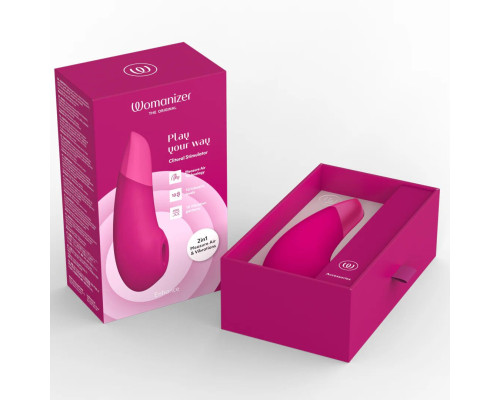 Вакуумний кліторальний стимулятор Womanizer Enhance Black