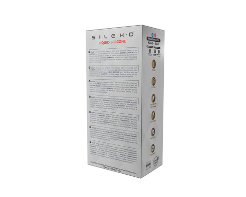 Фалоімітатор SilexD Flesh (MODEL 2 size 8in) Liquid Silicone, підходить для Apollo S та L