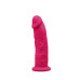 Фалоімітатор з вібрацією SilexD Henry Vibro Pink (MODEL 2 size 7in) + LRS, діаметр 4,4 см