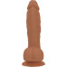 Фалоімітатор ADDICTION Steven 7.5" Silicone Dong Caramel, віброкуля в подарунок