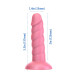 Фалоімітатор Fantasy by Addiction Unicorn Dildo 5.5” Pink, віброкуля в подарунок