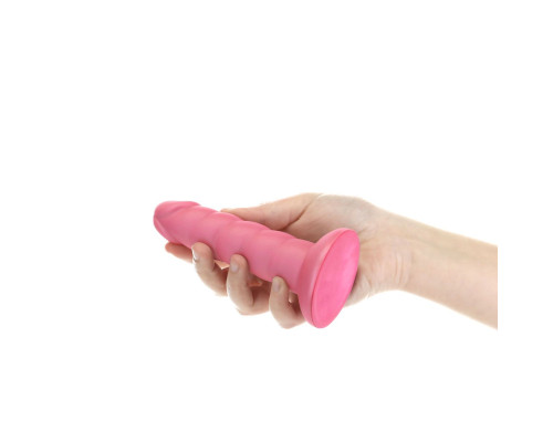 Фалоімітатор Fantasy by Addiction Unicorn Dildo 5.5” Pink, віброкуля в подарунок