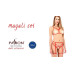 Комплект білизни Passion Exclusive MAGALI SET OpenBra XXL/XXXL, red, стрепи, ліф, трусики і пояс