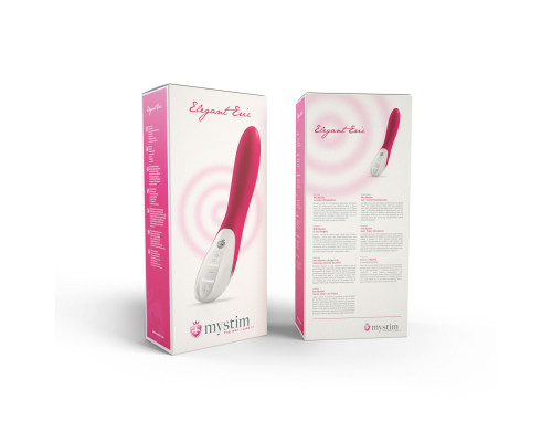Вібратор Mystim Elegant Eric Pink