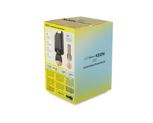 Інтерактивна секс-машина для чоловіків Kiiroo Keon Wi-Fi Combo Set з мастурбатором Feel Victoria