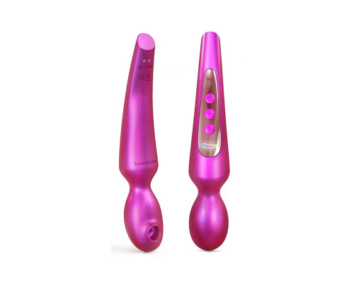 Стимулятор для клітора Love To Love Pleaser Iridescent Berry, ефект постукування, 5 режимів