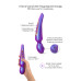 Стимулятор для клітора Love To Love Pleaser Iridescent Night, ефект постукування, 5 режимів