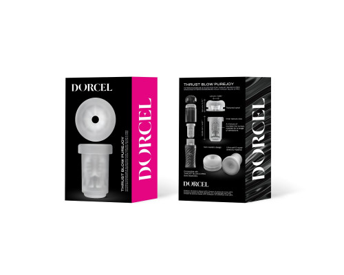 Рукав для мастурбатора Dorcel THRUST BLOW PUREJOY, нейтральний вхід