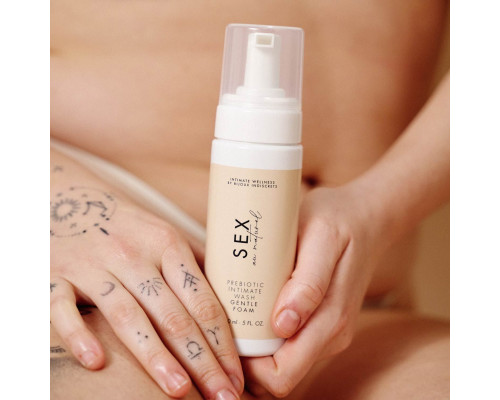 Піна для інтимної гігієни Bijoux Indiscrets Sex Au Naturel Prebiotic Intimate Wash Gentle Foam 150мл