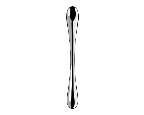 Металевий дилдо Satisfyer Cosmic Crest 1, двосторонній, можна нагрівати й охолоджувати