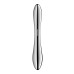 Металевий дилдо Satisfyer Pure Gravity 1, двосторонній, можна нагрівати й охолоджувати, 939 г