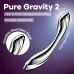 Металевий дилдо Satisfyer Pure Gravity 2, двосторонній, можна нагрівати й охолоджувати, дуже важкий