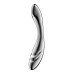 Металевий дилдо Satisfyer Pure Gravity 3, двосторонній, можна нагрівати й охолоджувати, дуже важкий