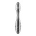 Металевий дилдо Satisfyer Pure Gravity 3, двосторонній, можна нагрівати й охолоджувати, дуже важкий