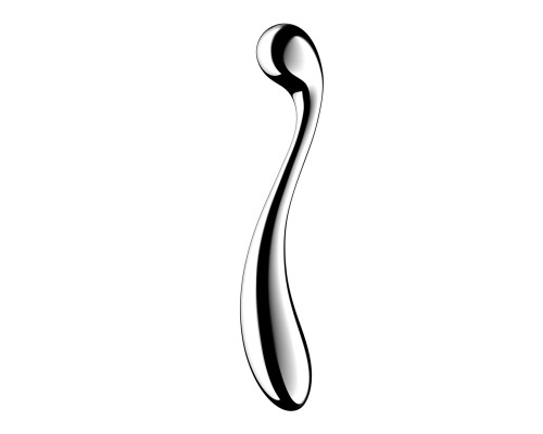 Металевий дилдо Satisfyer Star Force 4, двосторонній, можна нагрівати та охолоджувати, дуже важкий