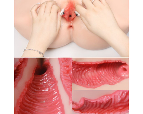 Мастурбатор Kokos 004 Vailla ONAHOLE Real Vagina 2WayPlus з вібрацією та масажем
