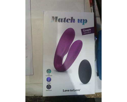 Вібратор для пар із пультом ДК Love To Love MATCH UP - SWEET ORCHID (м'ята упаковка!!!)
