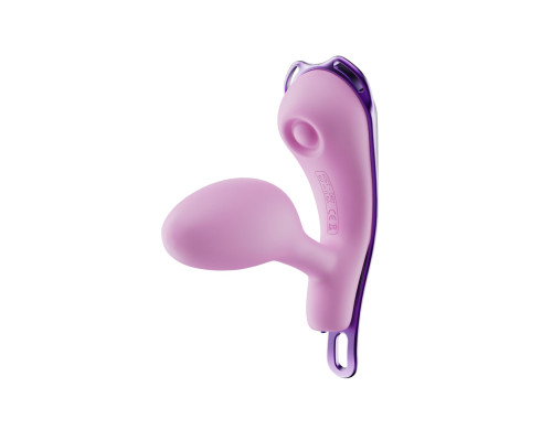 Смарт-віброяйце зі стимуляцією клітора KISSTOY Viosecret Pro, реагує на стискання, пояс для кріплення