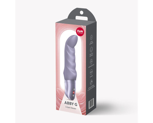 Вібратор для точки G Fun Factory Abby G Light Violet, 10 режимів роботи, на батарейках