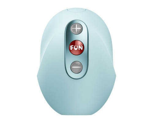 Вакуумний стимулятор Fun Factory Seduction Ice Blue, 11 режимів роботи, перезаряджуваний
