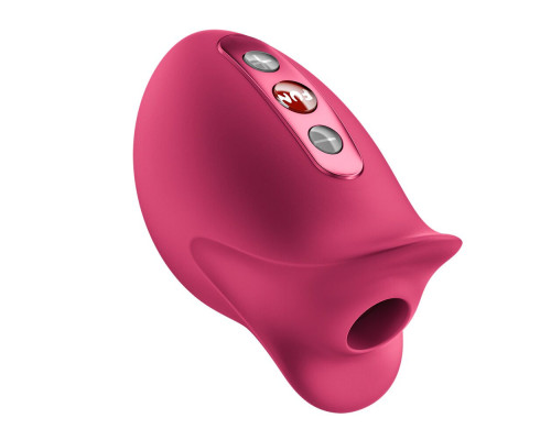 Вакуумний стимулятор Fun Factory Belle Raspberry, 11 режимів роботи, перезаряджуваний