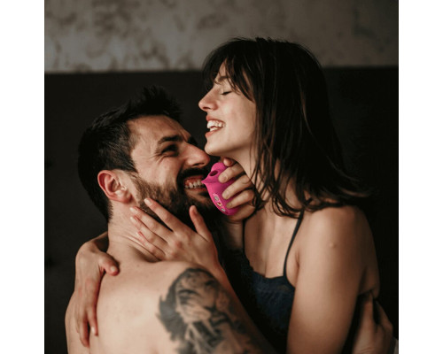 Вакуумний стимулятор Fun Factory Belle Raspberry, 11 режимів роботи, перезаряджуваний