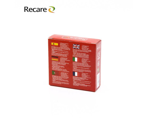 Презервативи Recare Cola Dotted&Ribbed Condoms 3 шт, з пухирцями та ребрами, аромат: Кола