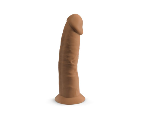 Фалоімітатор SilexD Henry Caramel (MODEL 2 size 7.5in), двошаровий, силікон + Silexpan, діаметр 4,8 см