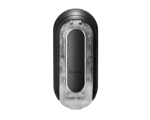 Вібромастурбатор Tenga Flip Zero Electronic Vibration Black, змінна інтенсивність, розкладний