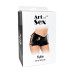 Лаковані шортики на шнурівці Art of Sex - Kylie, чорні, розмір XS-M
