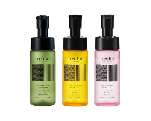 Піна для інтимного догляду Iroha Intimate Wash Foam Type Damask Rose and Geranium 150 мл