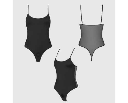 Боді з фіксацією дилдо Strap-On-Me Harness Body Signature – S – Black